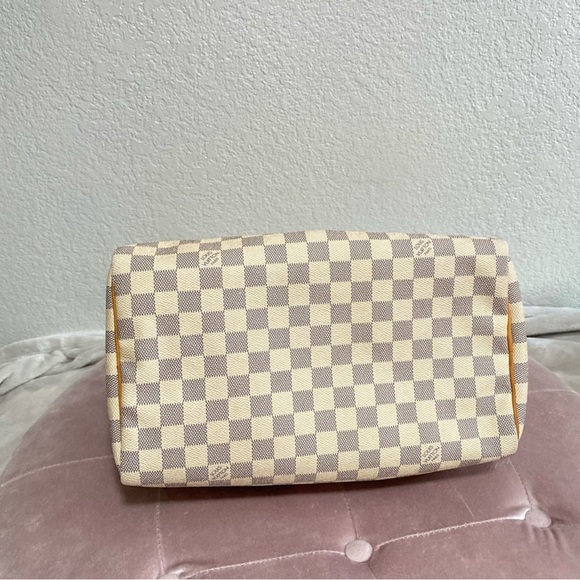 Authentic Louis Vuitton speedy 30 damier azur - Picture 5 of 13